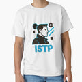 ISTP Personality Abstract Art – MBTI Design (Center Print) by W-Rm