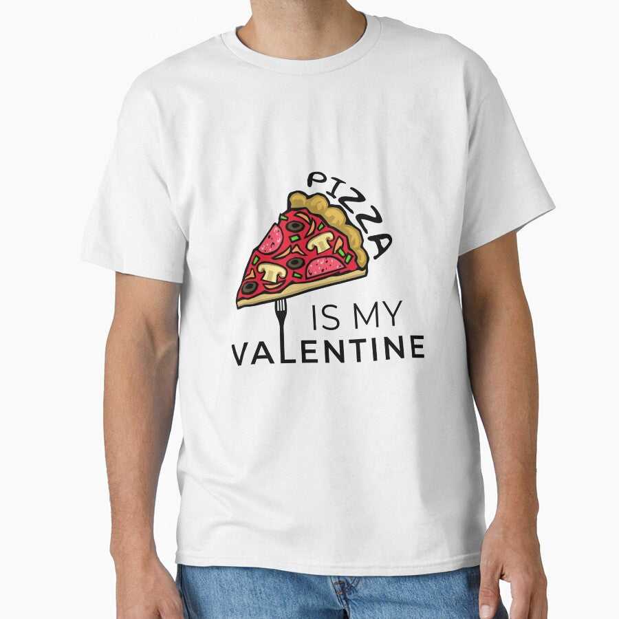 Pizza is my valentine by Vexel Studio