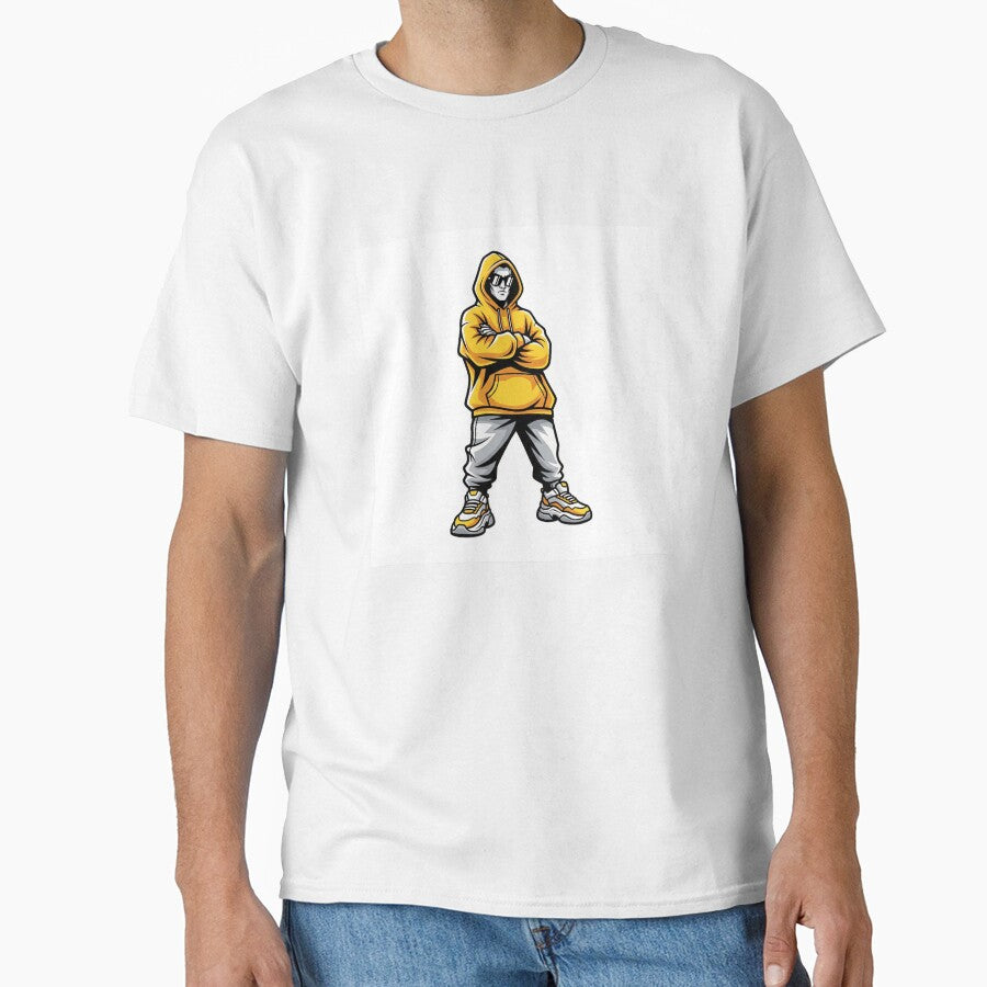 Urban Streetwear Mascot - Bold Hoodie Sneaker Character Graphic by Somlata07
