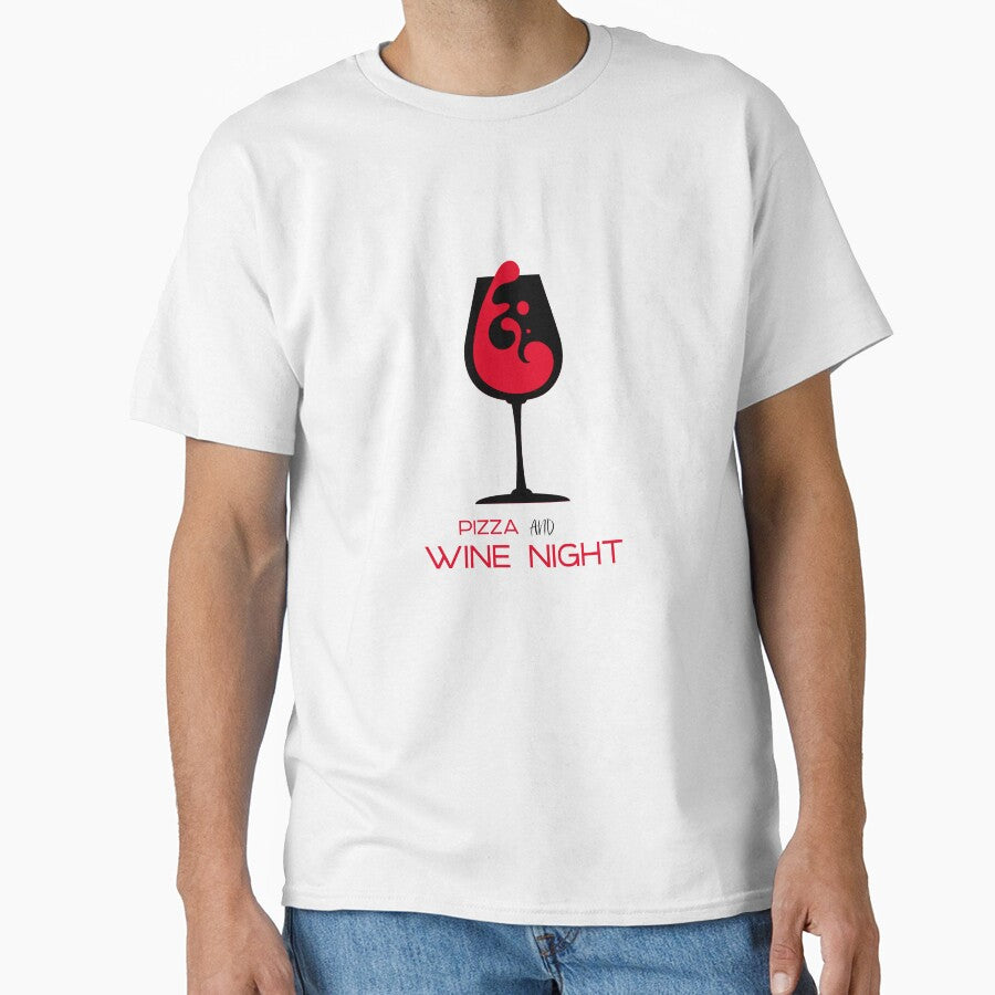 Pizza And Wine Night by S Diaz