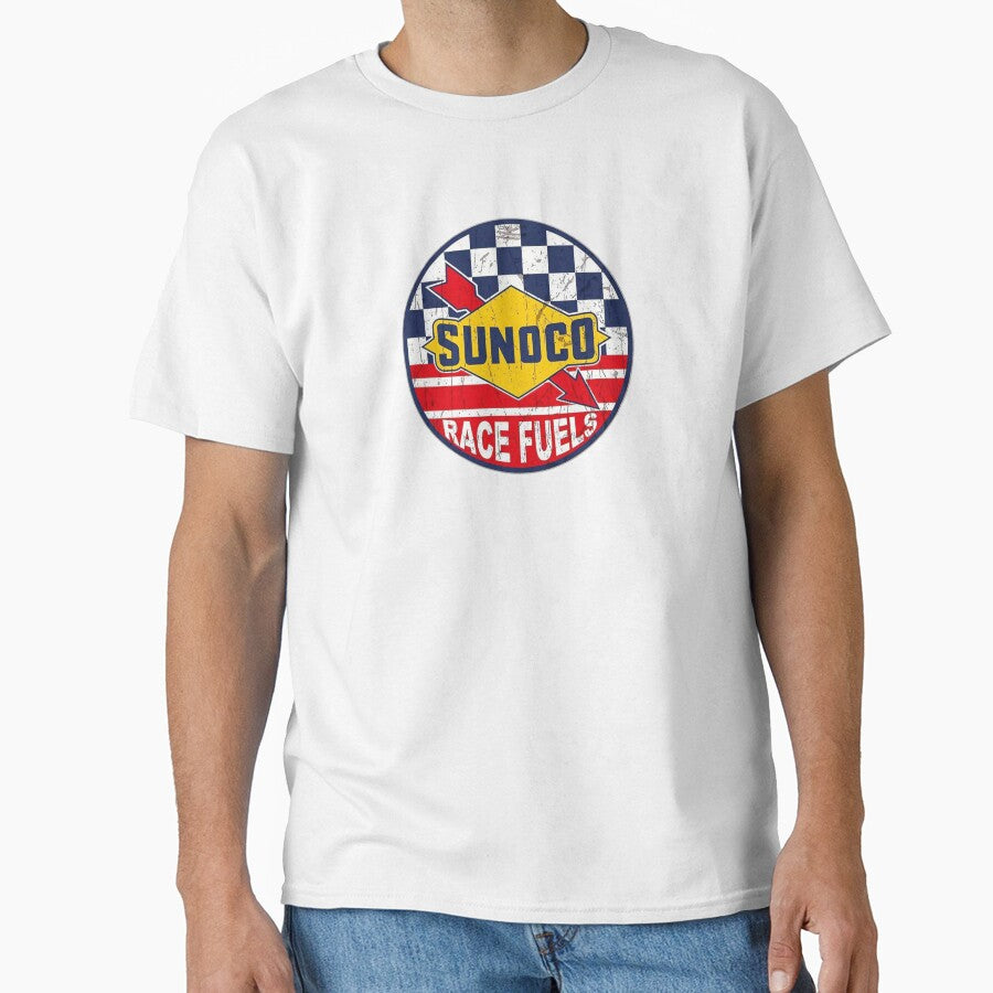 Vintage Sunoco Race Fuels Sign by PIXEL POP DESIGNS - Beyond the Norm!