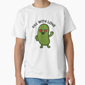 Valentine Pickle Cute Design – Funny Pickle With Heart Eyes, Valentine Gift for Pickle Lover, Cute Food Pun Sticker by Basma Designs | Funny Shirts, Stickers & Mugs