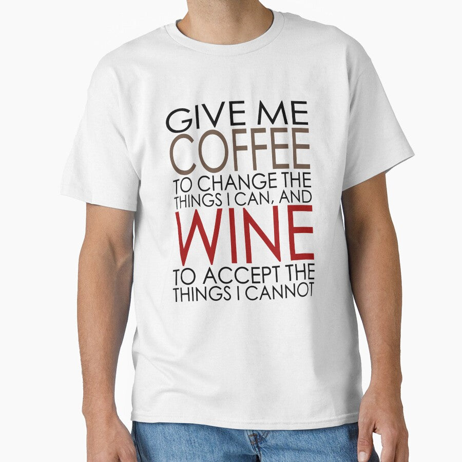 Give Me Coffee To Change Wine To Accept Pun. by Mr Lee