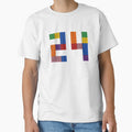 24 numbering made of bricks by Brickification