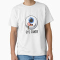Eye Candy Cute Eyeball Pun by punnybone