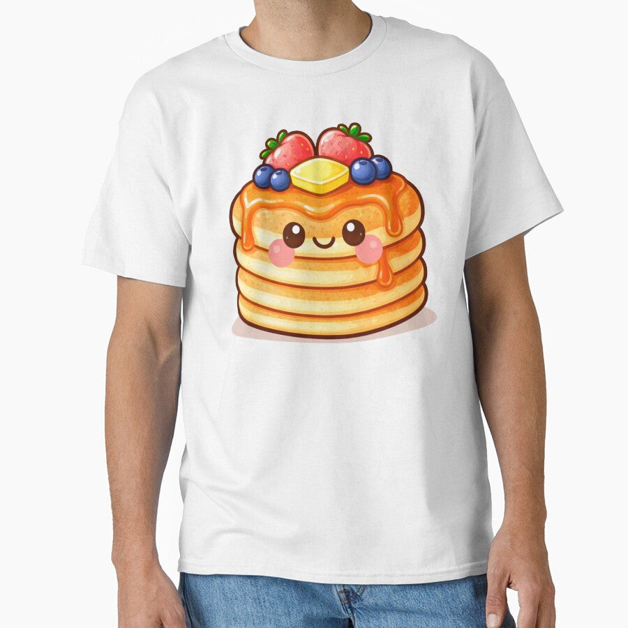 Cute Pancake Kawaii Food Character by ImagenFusionP