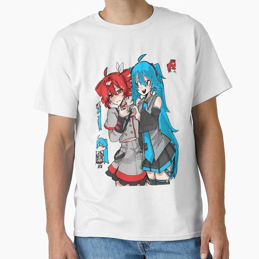 Kasane teto x miku by RadiantGraphics