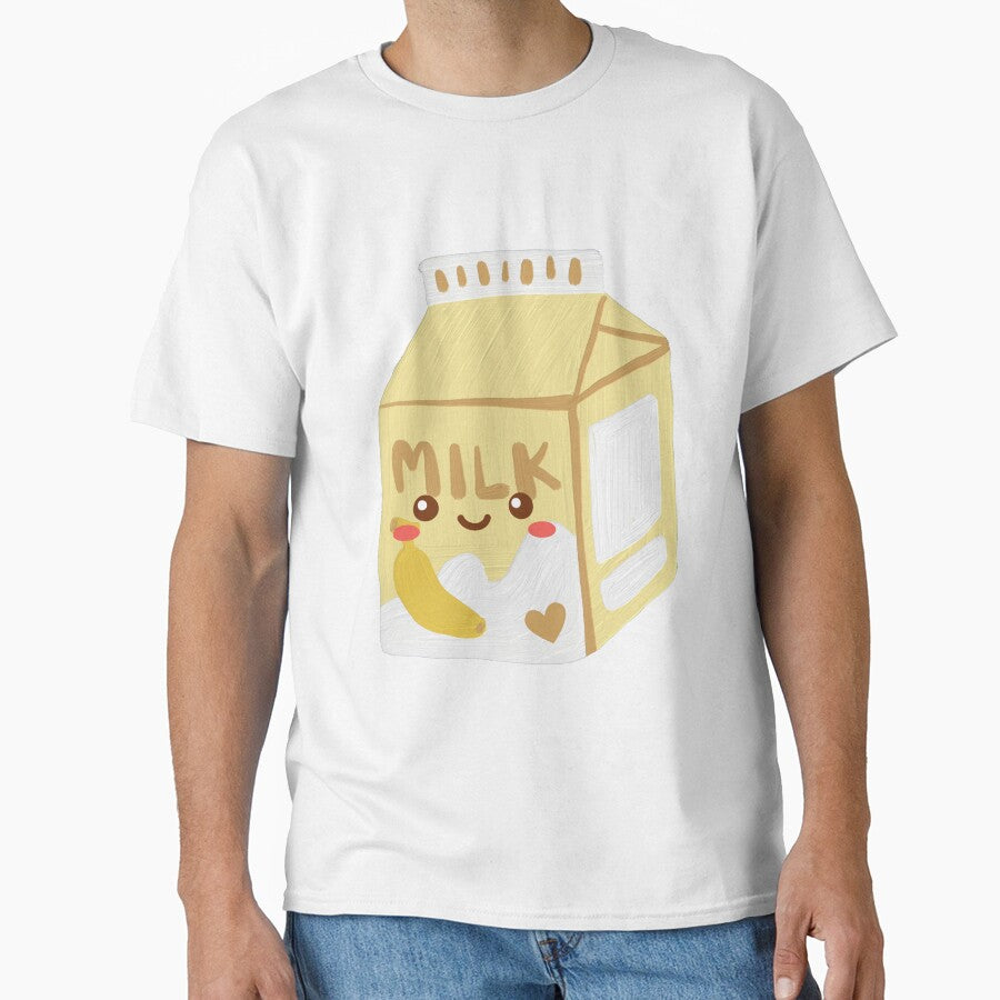 Kawaii Banana Milk Carton Sticker by Uryummypie