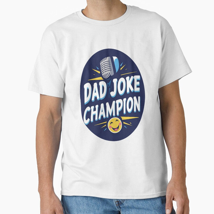 Dad Joke Champion - Funny Father's Day by MadetoCreate21