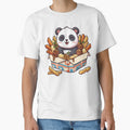 Cute Panda Fast Food Lover – Kawaii Fries & Snack Box Cartoon Design by snaperos