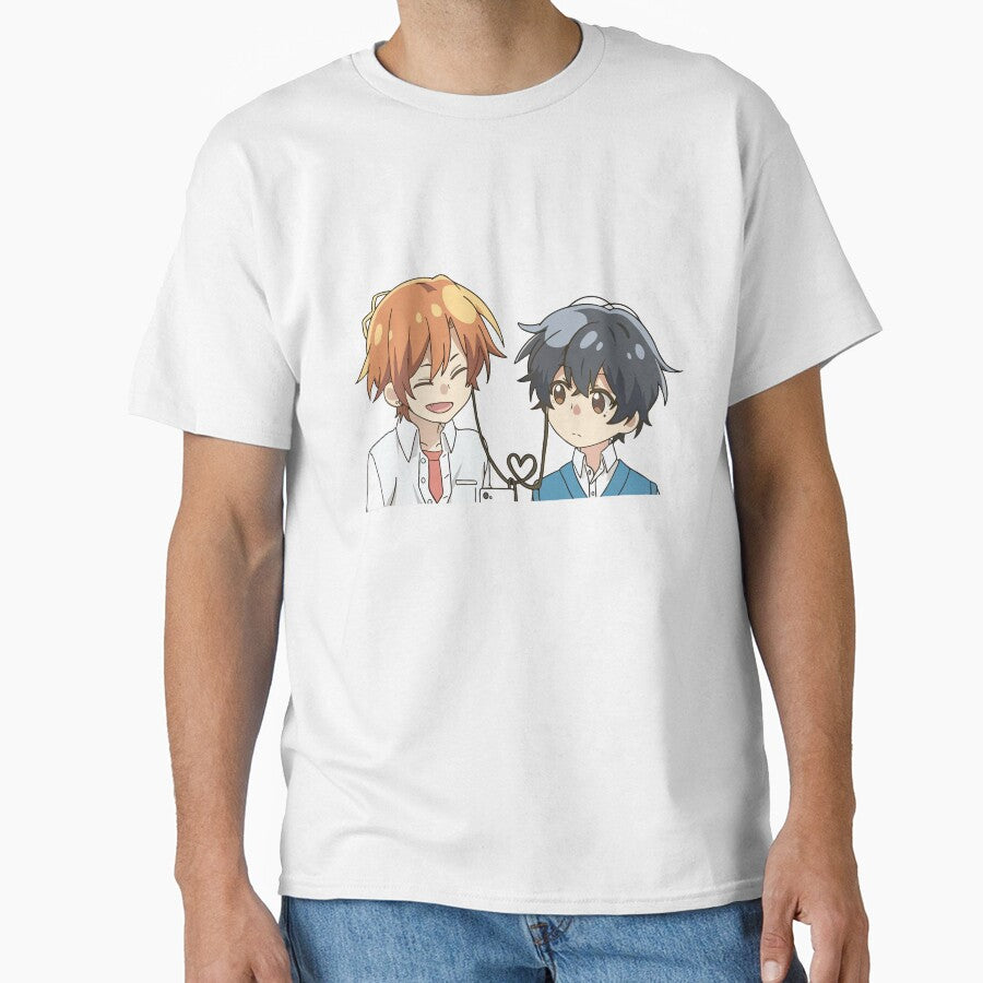 Sasaki and Miyano chibi anime by BrownHorse90s