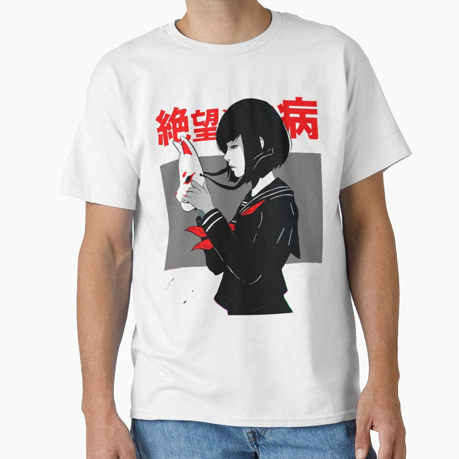 Japanese Fox Mask Samurai Girl by OWLvision33