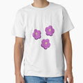 Y2k Purple Flowers by lollydesigned