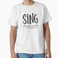 Sing Like Everyone Is Listening - Funny Music Theater Singer Quote by SunandShade