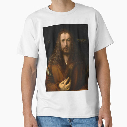 Albrecht Dürer "Self-portrait at 28 years" by Alexandra Dahl