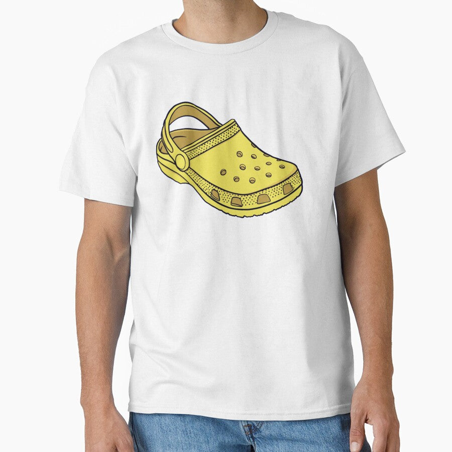Yellow Croc Sticker by Haleyperetic