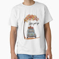 Letter & Car Print T-Shirt, Crew Neck Short Sleeve T-Shirt, Casual Every Day Tops, Women's Clothing by Do-It-Over
