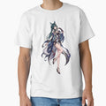 Yukong Inspired Fox Girl Anime Sticker – Elegant Fantasy Waifu Aesthetic by Bhaskar Digital