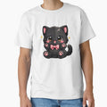 Kawaii black cat by jenswiftie