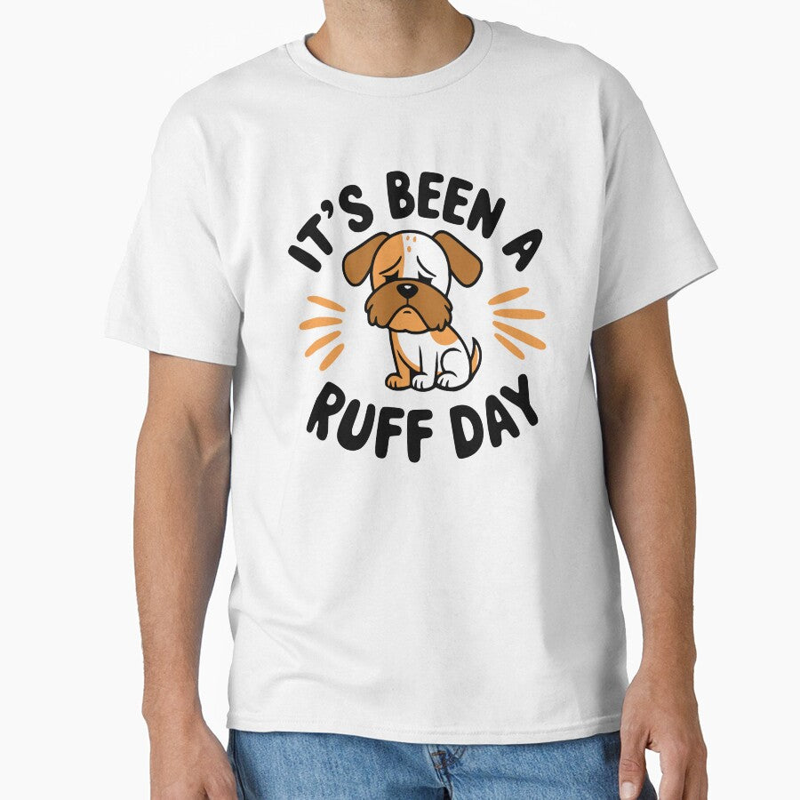 It's Been A Ruff Day! Funny Dog Pun by PMCreative