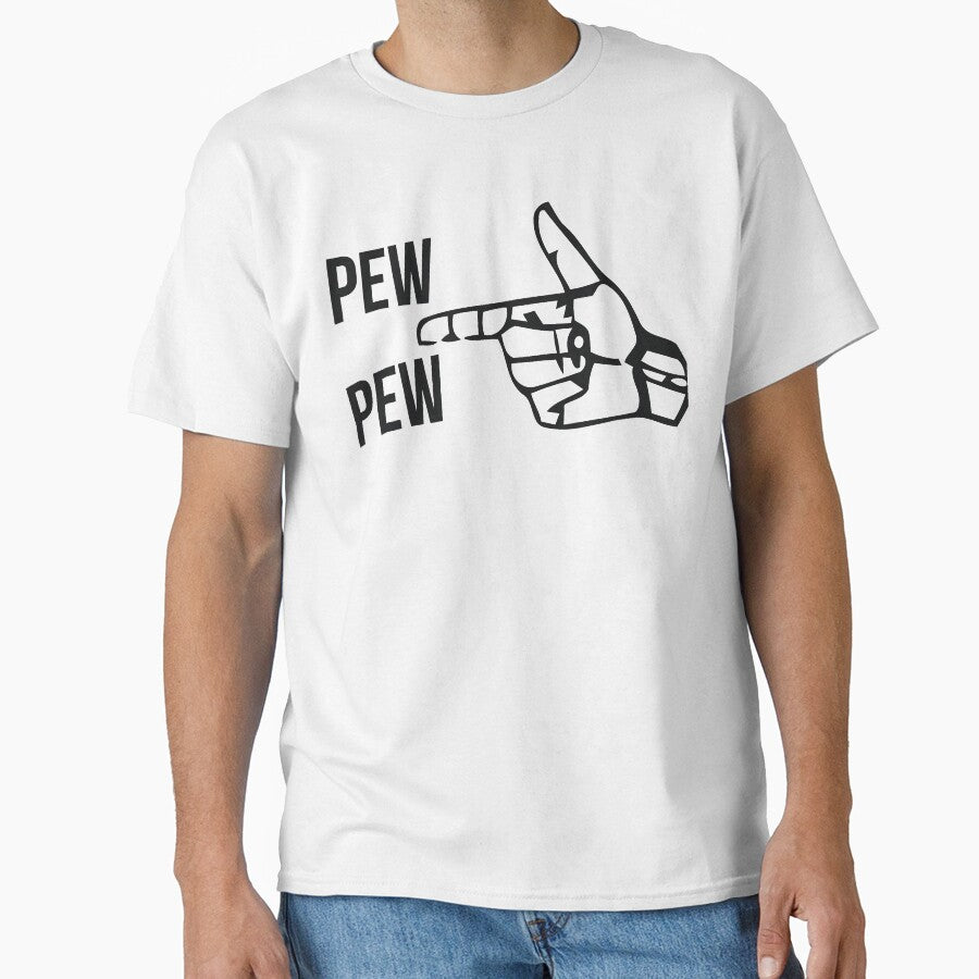 Pew Pew Sarcastic Finger Gun by RedYolk
