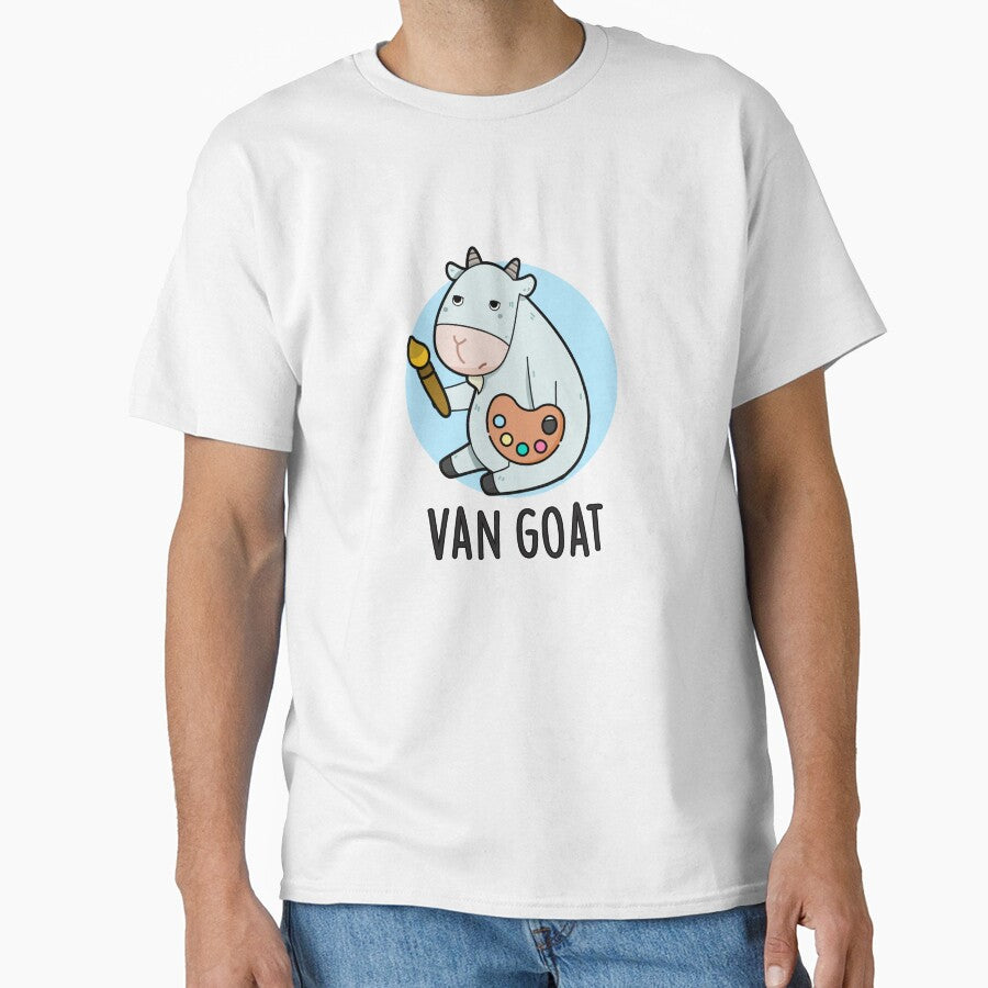 Van Goat Funny Artist Pun by punnybone
