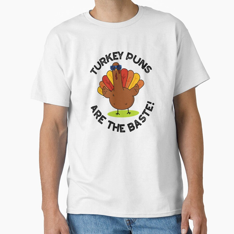 Turkey Puns Are The Baste Funny Food Pun by punnybone