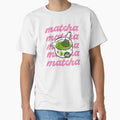 Retro Matcha Club Pink Typography Bowl And Whisk by krystalRomanart