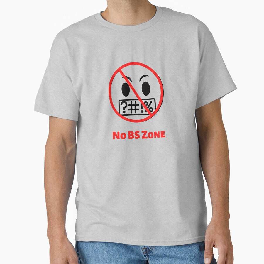 No BS zone sign by Art by Lilia