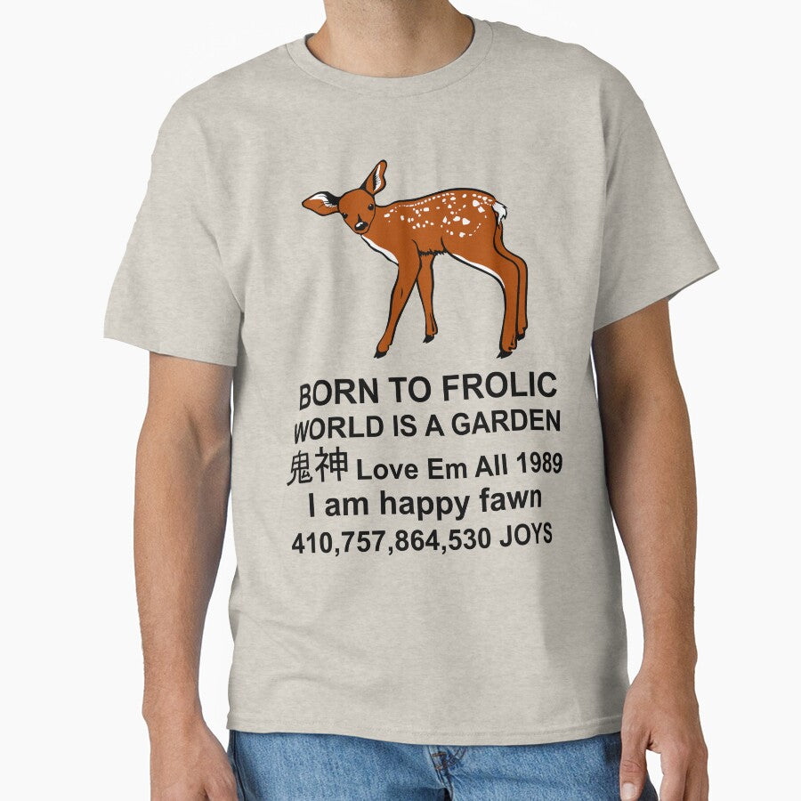 Born To Frolic - Meme, Cute Fawn, Oddly Specific by SpaceDogLaika