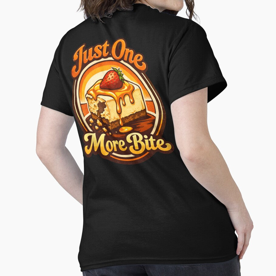 Just One More Bite – Funny Food Lover Snack Humor Design by rushaib