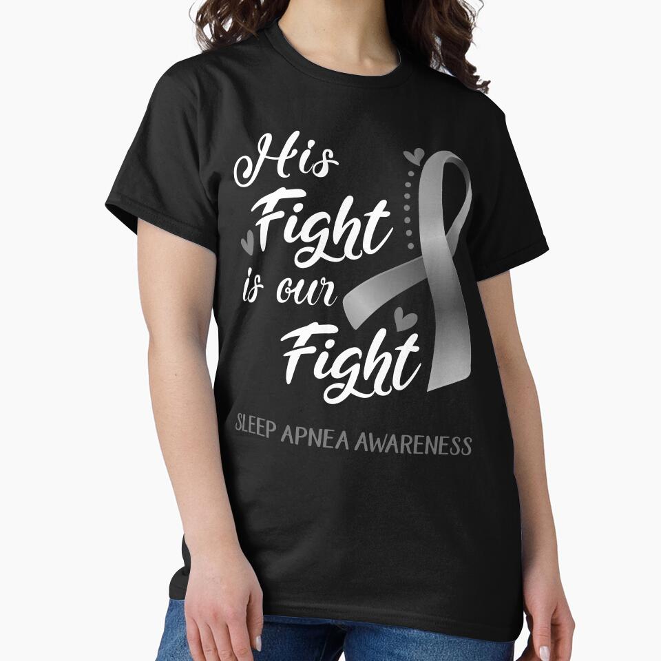 His Fight Is Our Fight Sleep Apnea Awareness by hvoid41