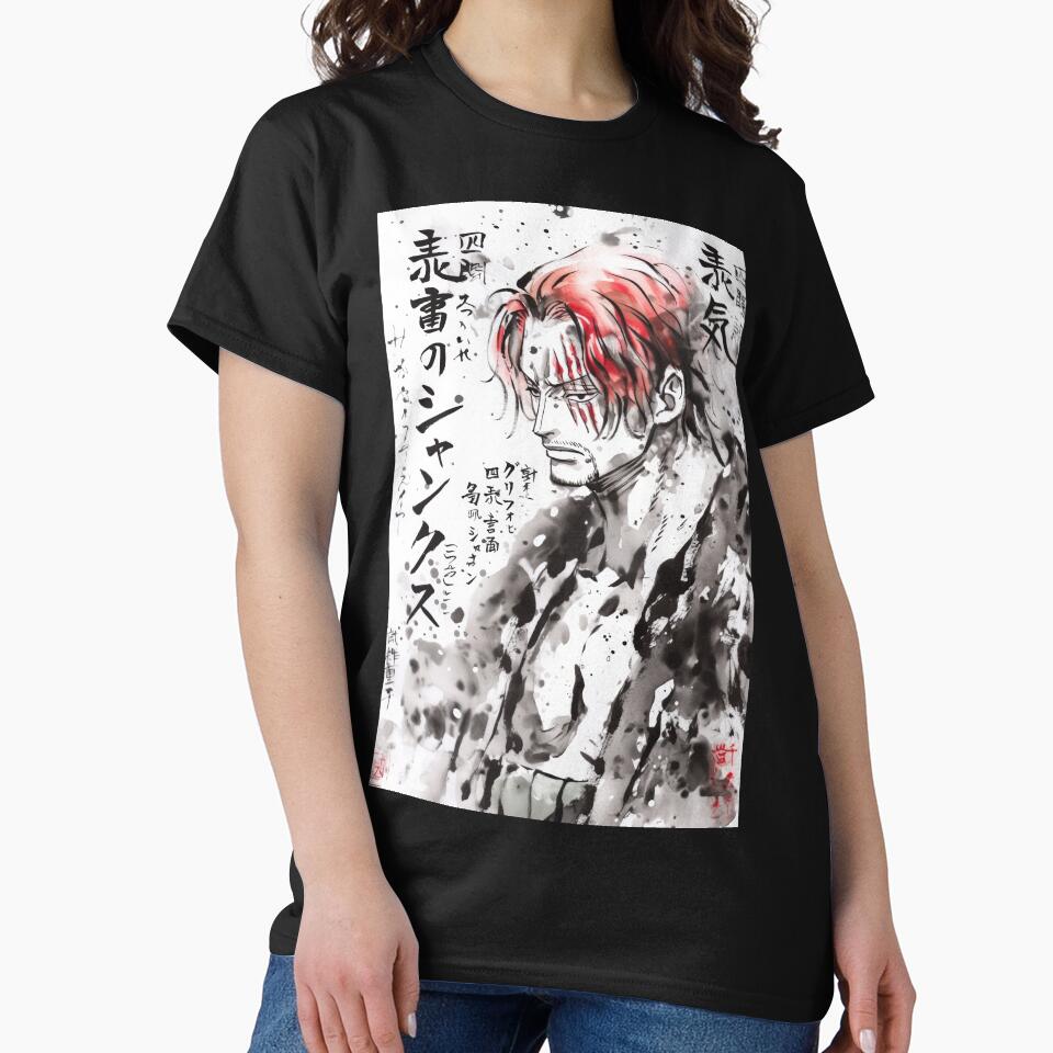 Shanks Sumi-e by AnimeArsenalPrints