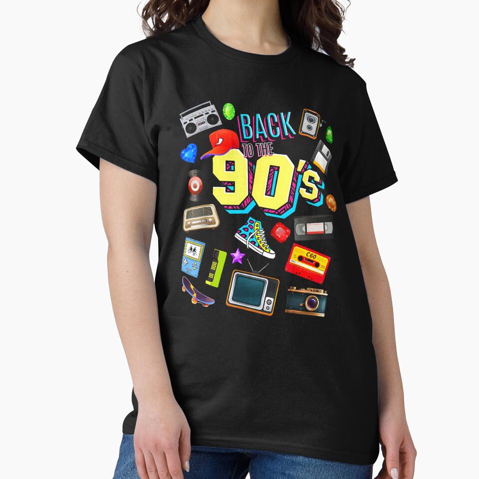 Men's Women's Kids Vintage The 90s Survival Kit Retro Graphic Design by Creatiforge