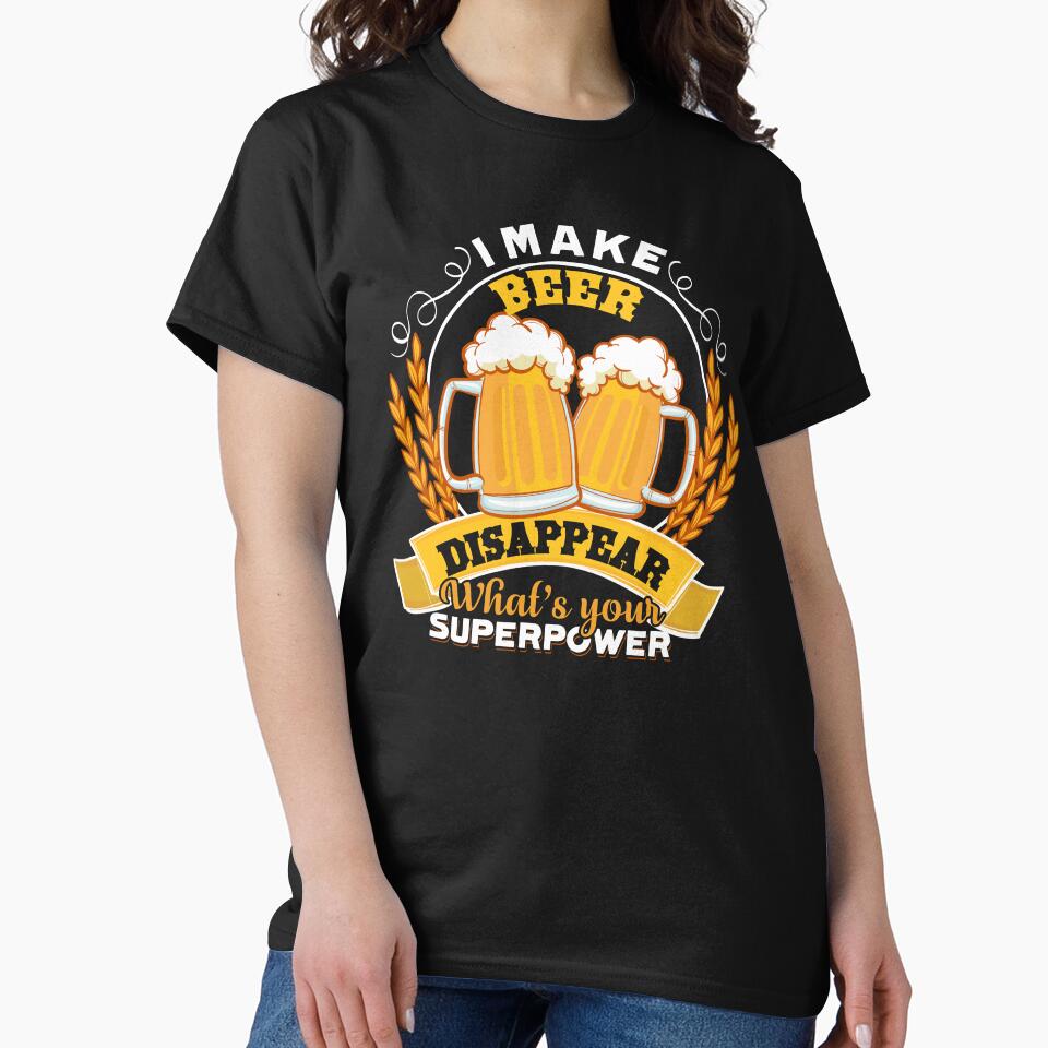 Beer Brewing - I Make Beer Disappear by UnknownArtistt