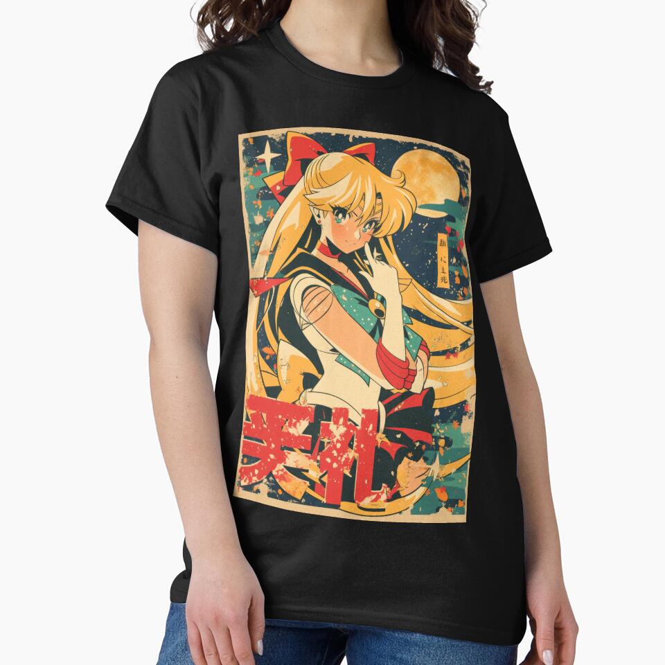 Sailor Venus Vintage Poster by AnimeArsenalPrints