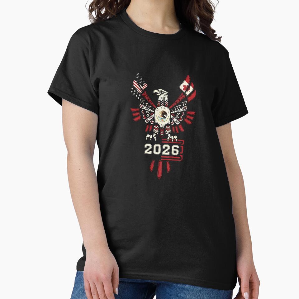 Rise of the North Eagle - Soccer Team Spirit 2026 T-Shirt_82784061 by kevincuellar