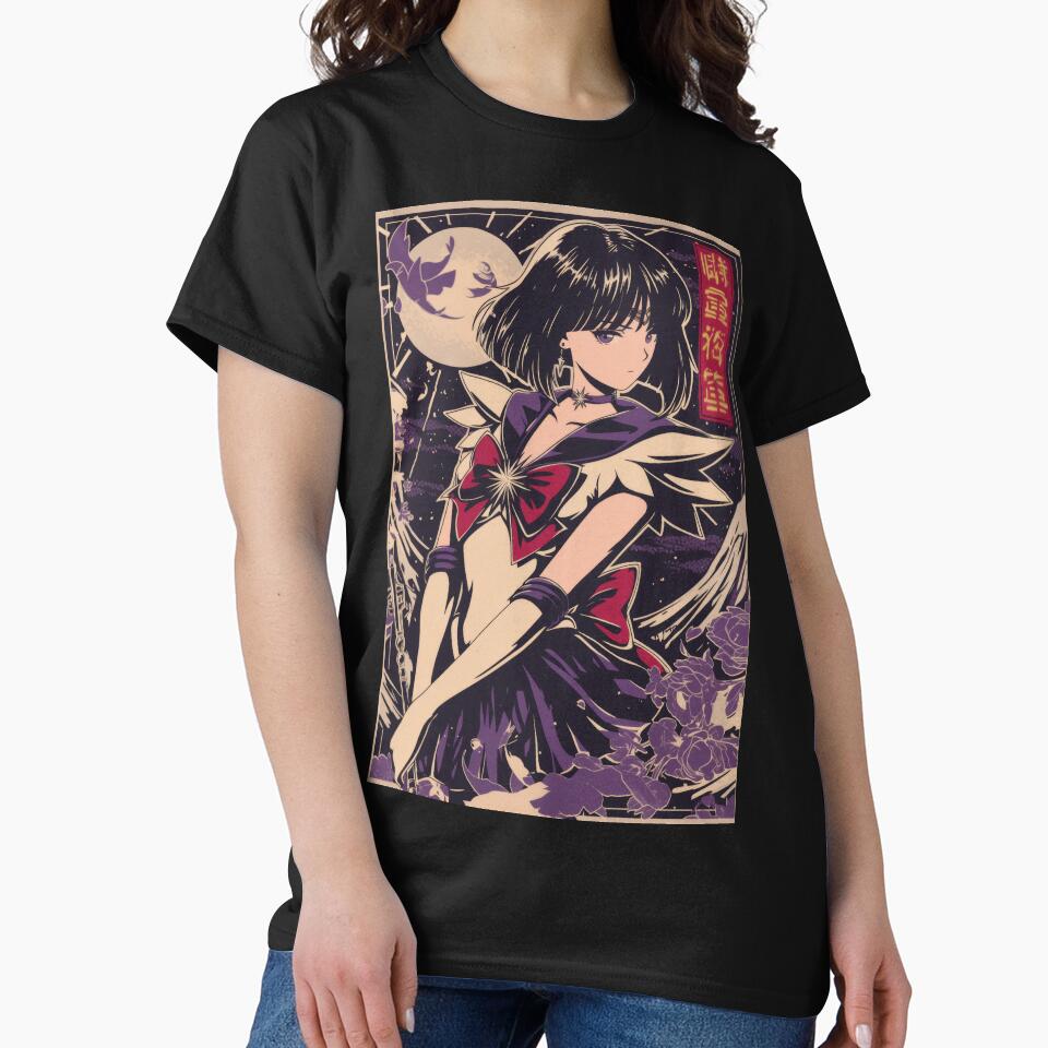 Sailor Saturn Vintage Poster by AnimeArsenalPrints