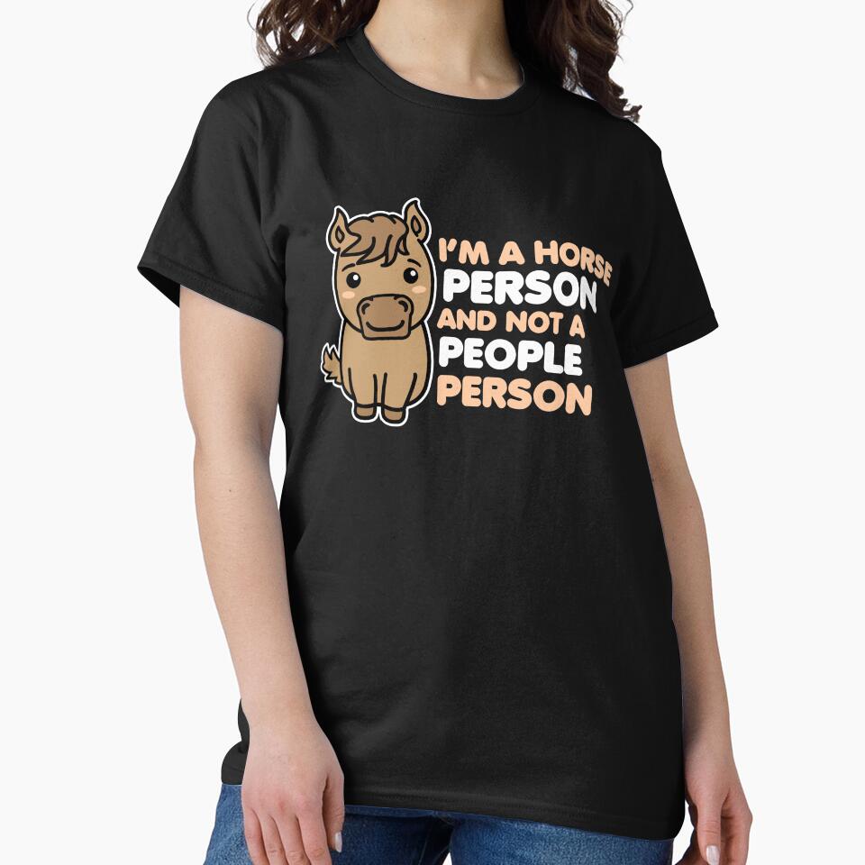 I am a horse person and not a people person by 23mangoes