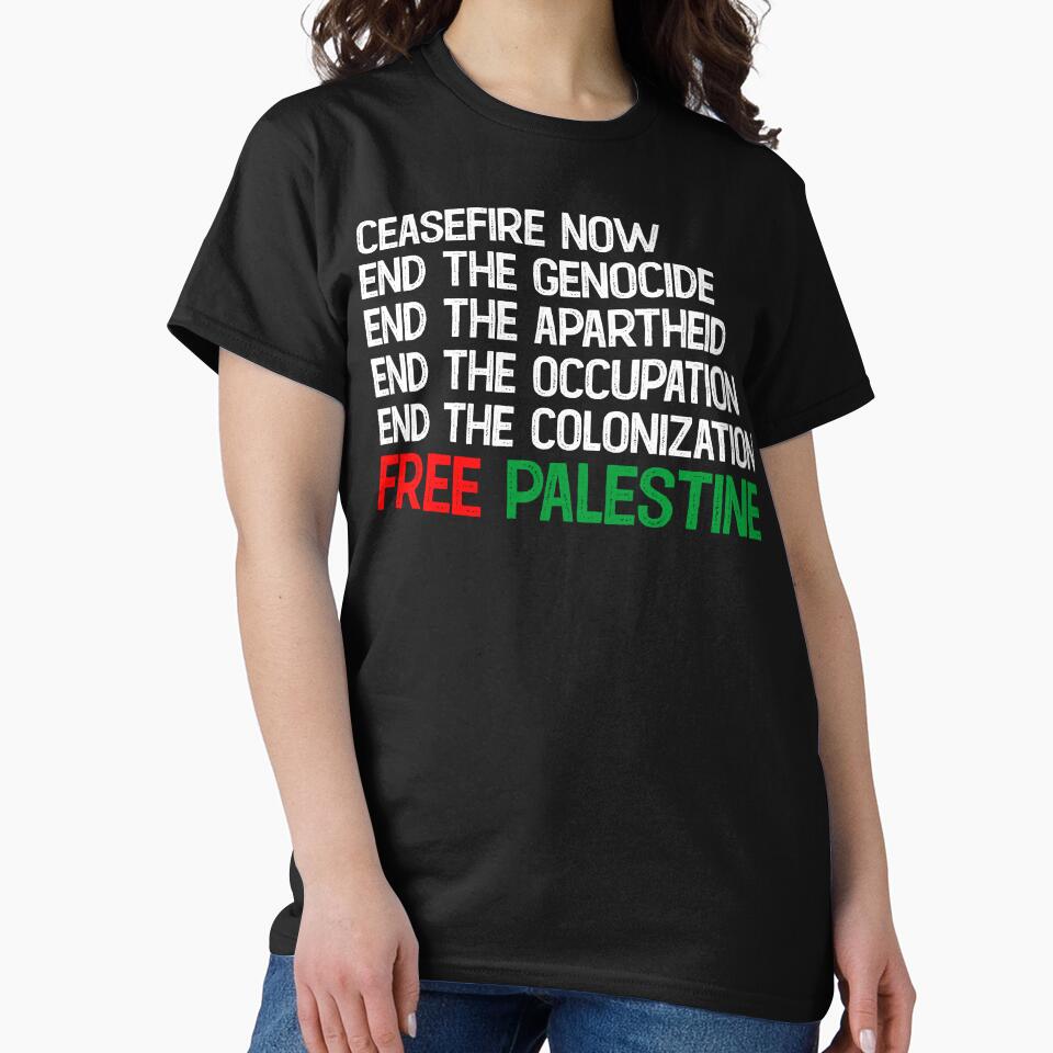 Ceasefire Now - End the Genocide Free Plaestine by jankoruse