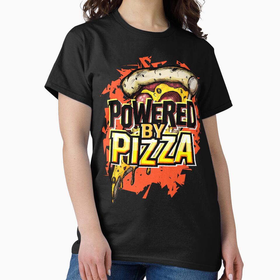 Powered By Pizza by RGpresdiffart