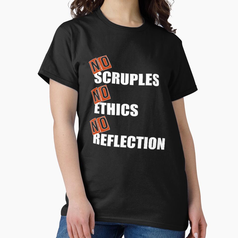 No Scruples, No Ethics, No Reflection - I'm Evil! by MSM Designs