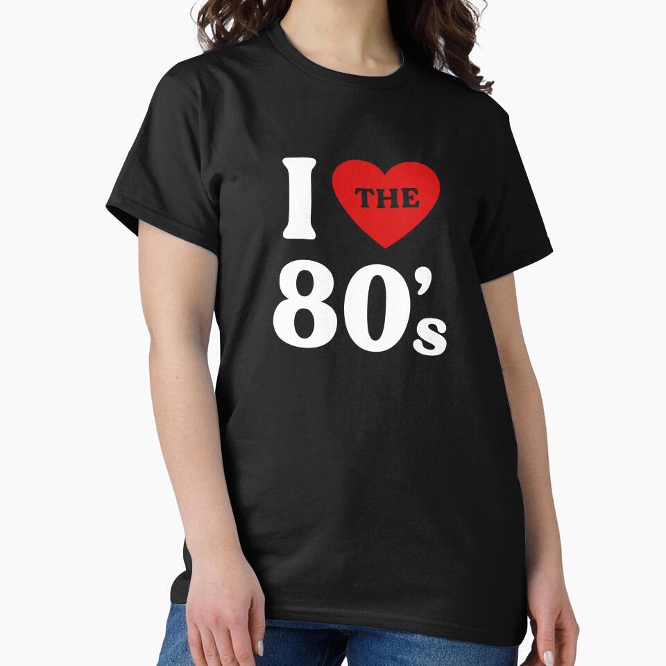 I Love The 80's - Black BG by ClaudiaGrosso