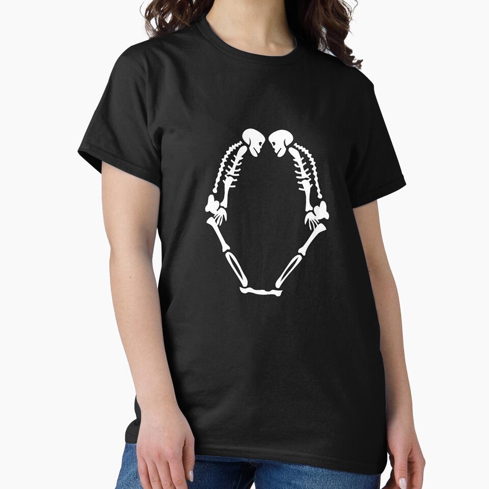 Skulls doing yoga initial monogram O by Rajeev  Singh