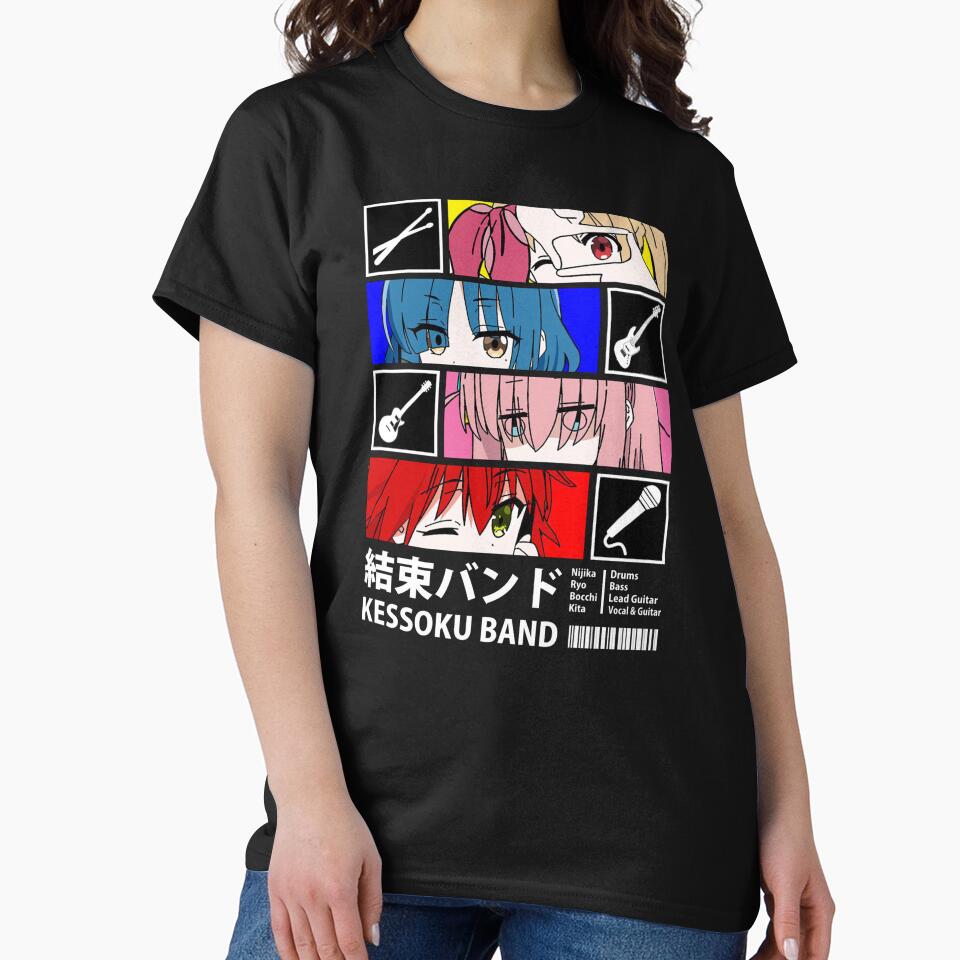 BOCCHI THE ROCK! - Kessoku Band by RedoneDesignART ⭐⭐⭐⭐⭐