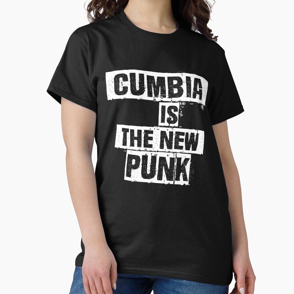 Cumbia is the New Punk (White) by Moteup