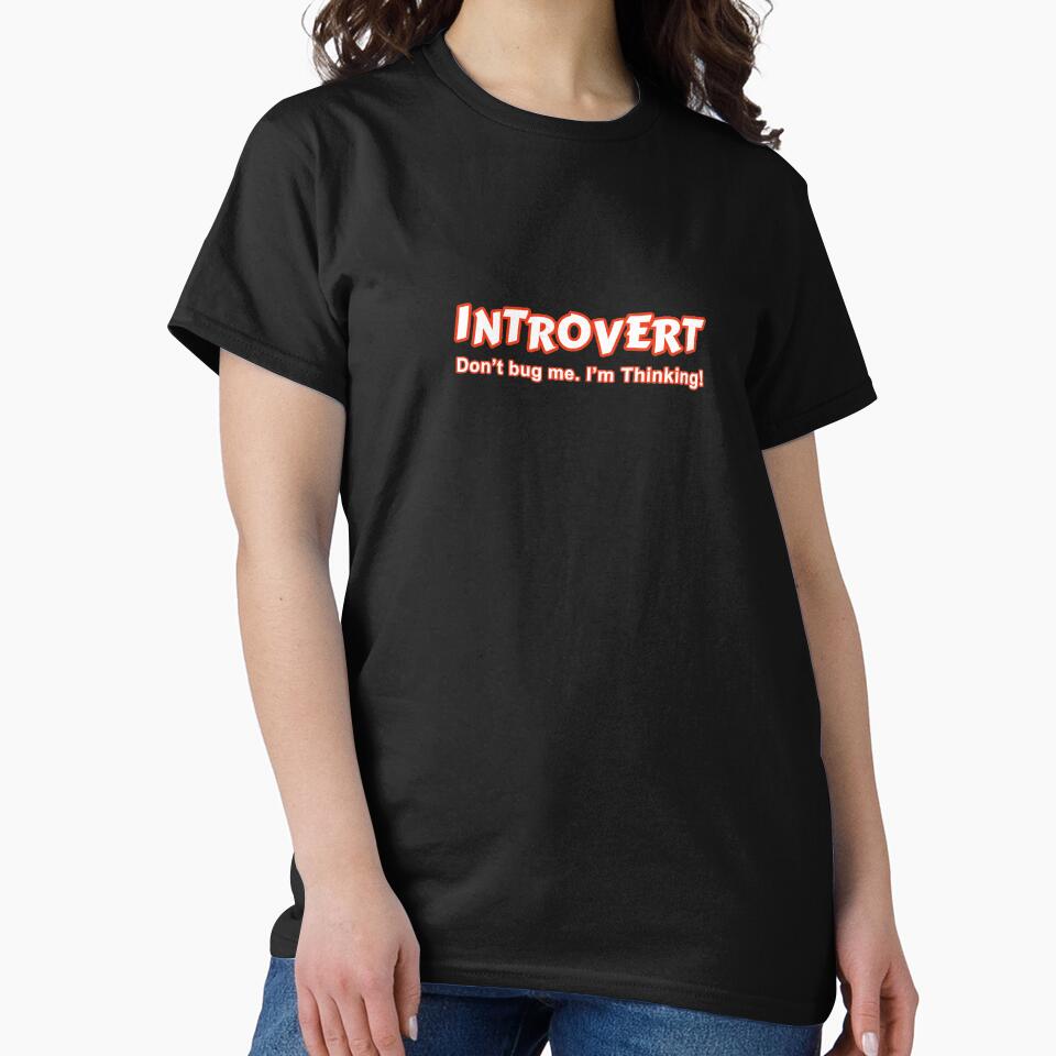 Introvert - Don't Bug Me I'm Thinking by EyeLuminous