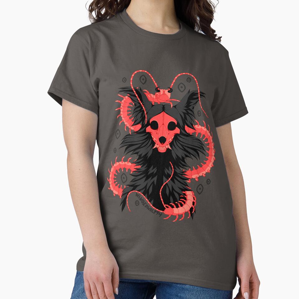 Centipede Skull Dog by wingedwolf94