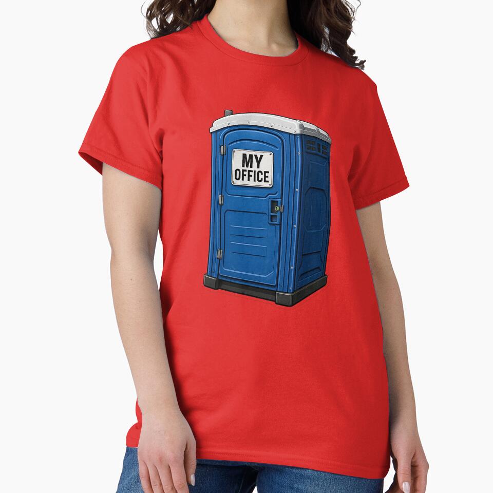 My Office – Portable Toilet Humor Design by ITSimagination