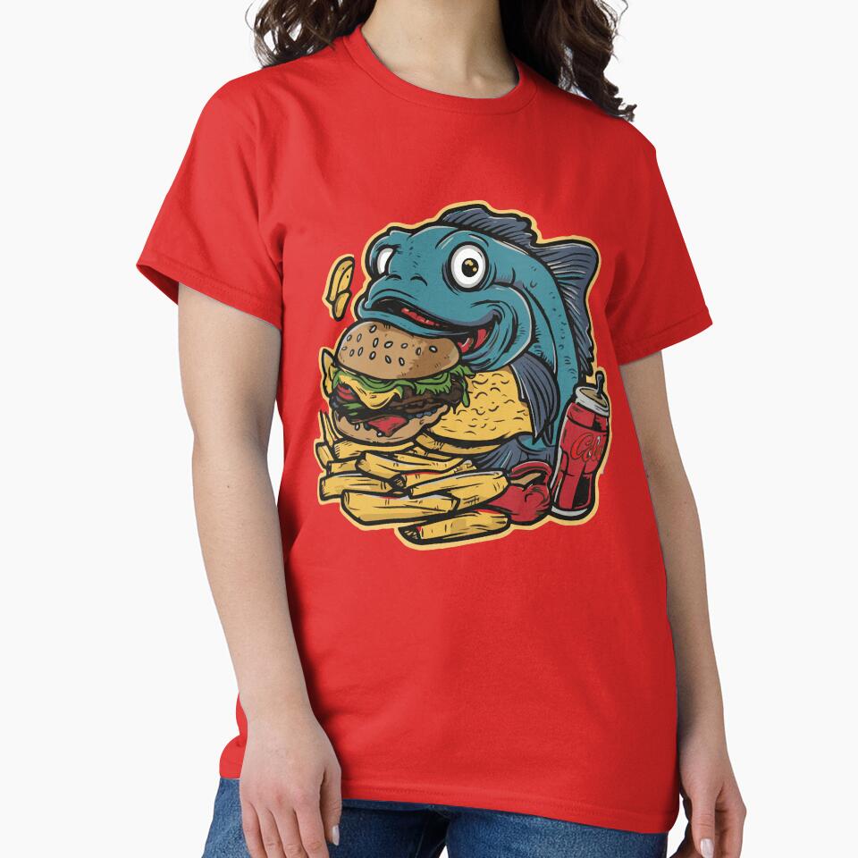 Fish on a Fast Food Diet by MegaKicia